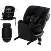 KINDERKRAFT automobilinė kėdutė XPRIDER 2 i-Size, 40-150 cm, juodas, KCXRID02BLK0000