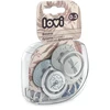 LOVI 22/869 Dinaminis silikoninis čiulptukas 0-3 m 2vnt Botanic Boy