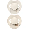 LOVI silikoniniai dinaminiai čiulptukai Prime, Coconut/ Ivory, 6-18m, 2 vnt., 34/402