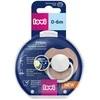 LOVI 34/436 Dynamic silikoninis čiulptukas Prime 0-6m 1 vnt Blush Glow