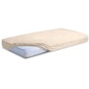 MATEX kilpinė paklodė PREMIUM su elastine juostele 60x120 [TB0025_15] smėlio spalvos
