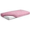 MATEX kilpinė paklodė PREMIUM su elastine juostele 70x140 [TB0026_10] rožinė