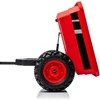 MILLY MALLY 5741 Akumuliatorinis traktorius su priekaba Farmer Raudona