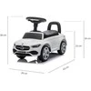 MILLY MALLY 6101 Transporto priemonė Mercedes C-Class S Balta