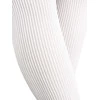 NOVITI RM014-G-01 Pėdkelnės micro 30dener baltos su juostelėmis 140/146