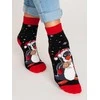 NOVITI SF012-U-02 kilpinės kojinės XMAS Penguin 31/34