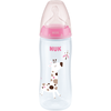 NUK 216248 FC+ PP buteliukas 360 ml su temperatūros indikatoriumi, silikoninis žindukas 6-18 mėnesių XL