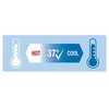 NUK 216248 FC+ PP buteliukas 360 ml su temperatūros indikatoriumi, silikoninis žindukas 6-18 mėnesių XL
