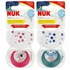 NUK 736727 čiulptukas STAR D&N 6-18m 2 vnt