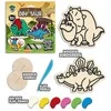 Splat Planet kūrybinis modelino rinkinys su mediniais Dinozaurais