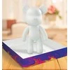 Splat Planet kūrybinis rinkinys Marble Bear, neonas