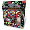 Splat Planet medinis 3D spalvinimo paveikslas, Dramblys