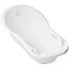 TEGA KR-005-103 Vaikiška vonia 102 cm LUX BUNNIES su kanalizacija balta