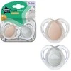 TOMMEE TIPPEE TTP43338095 čiulptukai NIGHT TIME 0-6m mix 2pack