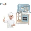 Viga Toys Medinė virtuvėlė Sidabrinis-Mėlyna VIGA PolarB
