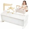 Viga Toys VIGA 44235 PolarB medinė lėlių lopšio lovelė