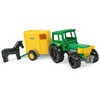 WADER 35020 Traktorius Farmer su priekaba kartoninėje dėžėje