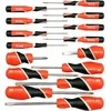 15 vnt. atsuktuvų rinkinys, plokšti, Phillips, Torx, universalus naudojimas