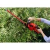 18V akumuliatorinės gyvatvorių žirklės 45 cm, su pasukama rankena, 2Ah baterija, gyvatvorių žirklės, sodo įrankis