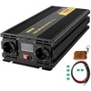 2500W grynos sinusinės bangos galios keitiklis, 12V į 230V, su LCD ekranu