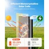 300 W sulankstoma monokristalinė saulės baterija, nešiojamas įkroviklis, didelio efektyvumo IP67 vandeniui atsparus saulės baterijos įkroviklis, stovyklavimui, žygiams