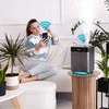 5-in-1 ultragarsinis oro drėkintuvas namams, UV sterilizacija, Wi-Fi valdymas, nuotaikos apšvietimas, išmanusis drėkintuvas, plazminis jonizatorius, oro valymas