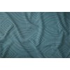 Atlasinės patalynės komplektas 160x200, turkio spalvos geometrinis raštas, užtrauktukas, minkšta medvilninė patalynė, patogus patalynės komplektas, miegamojo patalynė