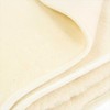 Australijos merinosų vilnos pledas, storas natūralios vilnos užtiesalas, 600 g/m², ekru spalva, 135x200 cm, šiltas pledas vėsiems vakarams, elegantiškas namų dekoras, minkštas vilnos apklotas