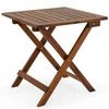 Casaria kvadratinis medinis stalas 46 x 46 x 46 cm