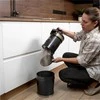 Cikloninis dulkių siurblys be maišelio 900W su HEPA filtravimu ir aromaterapija, nuotolinio valdymo pultas, 7 priedai, 10.5 m spindulys, cikloninis siurblys, HEPA dulkių siurblys, aromaterapinis siurblys