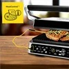 Craftgrill Elektrinis kontaktinis grilis 5-in-1 su mėsos zondu universaliam gaminimui, 2200W galia, keičiamos plokštės, reguliuojamos pozicijos, daugiafunkcis vidaus grilis, kepsninė su zondu