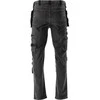 Darbinės kelnės montuotojams Stretch Jeans, plieno pilkos spalvos, XL dydis, darbinės kelnės, džinsinės darbinės kelnės