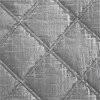 Eurofirany Dekoratyvinis lovos užtiesalas 170x210 cm, sidabrinis langelių raštas, aksominis audinis, karšto spaudimo folijos spauda, lovos ar sofos uždangalas, minkštas pledas Lovatiesė