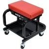 Dirbtuvių sėdynė su stalčiumi, plieninė konstrukcija, 150 kg talpos, mechaniko sėdynė, riedantis taburetė, garažo sėdynė