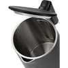Elektrinis virdulys 1,5 l, vėsus liesti, 2200 W, belaidis virdulys, juodas elektrinis virdulys