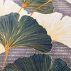 Flanelinės patalynės komplektas 180x200 cm, 100% medvilnė, šilta ir minkšta, ginkmedžio lapų raštas, užtrauktukas, rudeniui ir žiemai, miegamojo tekstilė