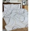 Matex Flanelinės patalynės komplektas 220x200 cm, 100% medvilnė, šilta ir minkšta, geometrinis raštas, antklodės ir pagalvių užvalkalai, žieminė patalynė
