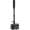 Fontano siurblys švariam vandeniui, 22W, kurio srautas 1000 l/val., tvenkinio siurblys, sodo fontano siurblys