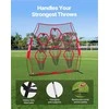 Futbolo treniruočių metimo tinklas, pagerinkite įžaidėjo metimo tikslumą, ypač didelis taikinio plotas, didelio tankio tinklelis, nešiojamas treniruočių tinklas, futbolo treniruočių tinklas, įžaidėjo treniruočių tinklas, metimo taikinio tinklas