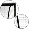 Futbolo vartai 180x120x60 cm, su patvariu tinklu, lengvai surenkami, lauko futbolo vartai, vaikų futbolo tinklas