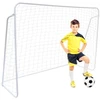 Futbolo vartai 2.13x1.52 m, balti, vaikams, sodui, kiemo futbolo vartai, mini futbolo vartai