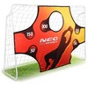 Futbolo vartai 245x155x80cm su taikinio kilimėliu, didelio dydžio, lauko futbolo vartai, vaikiški futbolo vartai