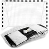 Futbolo vartų tinklas PRO 300x200x90 cm, atsarginis tinklas, vartų tinklas futbolui, treniruočių tinklas