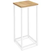 Gėlių stovas 63 cm, baltas, metalinis, augalų stovas, kambarinis, gėlėms eksponuoti, vazonams, dekoratyvinis