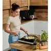Inducto Nešiojama indukcinė kaitlentė 3000W, kempingui ir namams, 10 galios lygių, 10 temperatūros nustatymų, 22 cm kaitvietė, indukcinė viryklė, nešiojama elektrinė plytelė, galinga indukcinė plytelė maistui gaminti