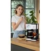 Infuso Kavos aparatas 2 in 1 su karšto vandens dozatoriumi kavai ir arbatai, 1900W, 1.8L vandens talpa, 24h laikmatis, lašelinis kavos virimo aparatas, elektrinis virdulys