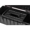Įrankių dėžė su organizatoriumi, ergonomiško dizaino, įrankių laikymui, užrakinama įrankių dėžė, įrankių dėklas, įrankių laikymo dėžė