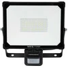 LED prožektorius 50W, su judesio davikliu, 4750lm, IP54, lauko apšvietimas, plono dizaino prožektorius