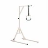 Lovos mobilumo trapecijos skersinis, reguliuojamo aukščio prisitraukimų pagalbinis skersinis su ratukais, tvirta plieninė atrama, 158.8kg keliamoji galia, grindų stovas pagyvenusiems ir neįgaliems