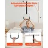 Lovos mobilumo trapecijos skersinis, reguliuojamo aukščio prisitraukimų pagalbinis skersinis su ratukais, tvirta plieninė atrama, 158.8kg keliamoji galia, grindų stovas pagyvenusiems ir neįgaliems